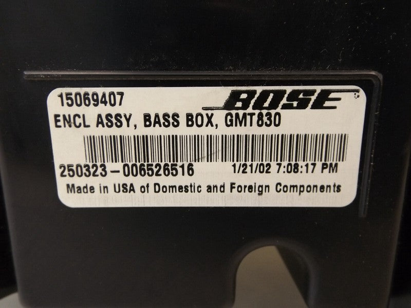 15069407 2001-2002 GMC Yukon Speaker Used 15069407 OEN