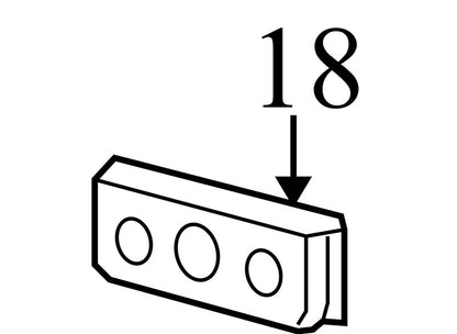 3L5Z18549AA 1995-2004 Ford Ranger HVAC Dash Temperature Control Panel Used 3L5Z18549AA OEM
