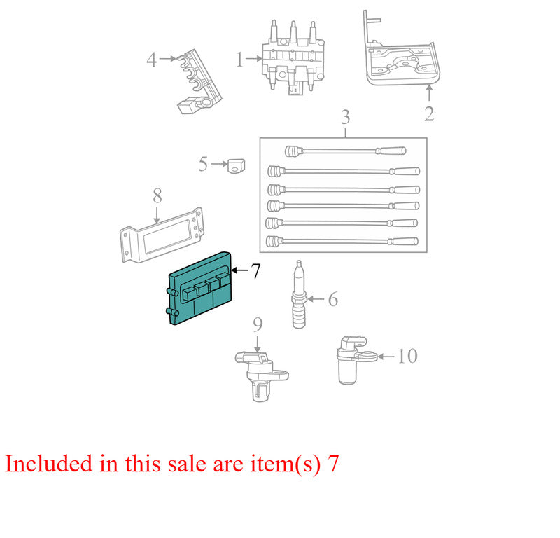 P05150252AC 2008-2010 Chrysler Town &amp; Country Engine Computer Control Module 5150247AD
