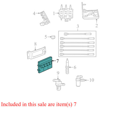 P05150252AC 2008-2010 Chrysler Town &amp; Country Engine Computer Control Module 5150247AD