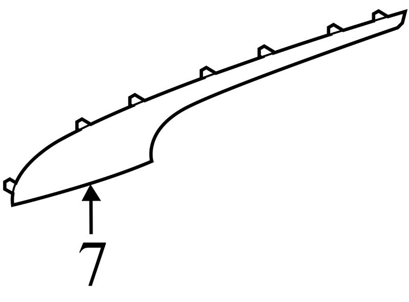 5547508040B0 2011-2014 Toyota Sienna Setup Info Select Trim Panel Used OEM 5547508040B0 