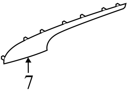 5547508040B0 2011-2014 Toyota Sienna Setup Info Select Trim Panel Used OEM 5547508040B0 