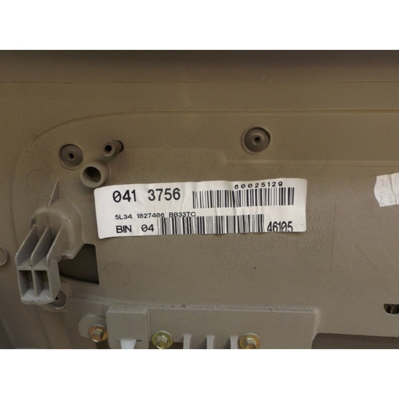 6L3Z1827406AAA 2004-2008 Ford F-150 Passenger Rear Right Door Trim Panel Used OEM 6L3Z1827407C