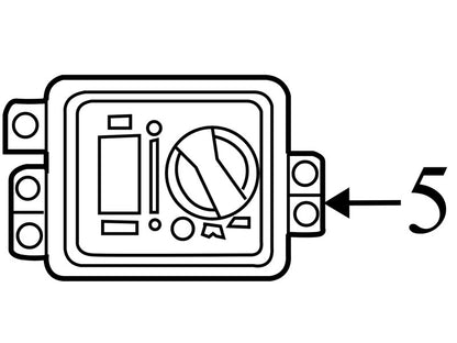 56049636AD  2005-2011 Dodge Dakota Headlight Switch W/ Cargo Switch Used 56049636AD OEM