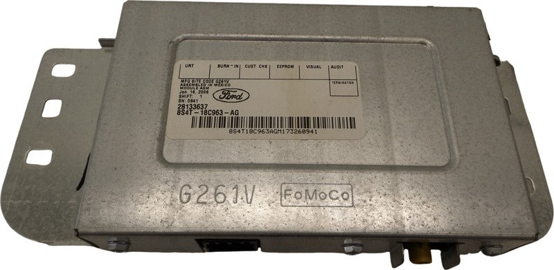 8S42-18C963-AG 2006-2010 Mercury Mountaineer Satellite Radio Module Used OEM 8S42-18C963-AG