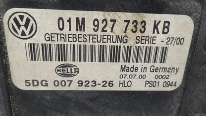01M927733KB 2000-01 Volkswagen Beetle Automatic Transmission Control Module 01M927733KB OEM