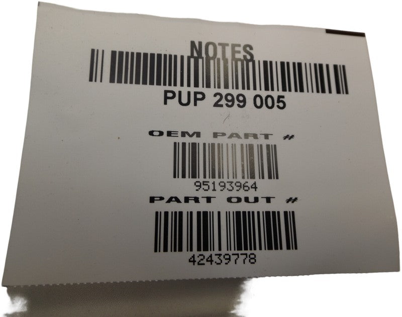 42439778 2012-2016  Chevrolet Sonic Instrument Panel Knee Bolster 95193964