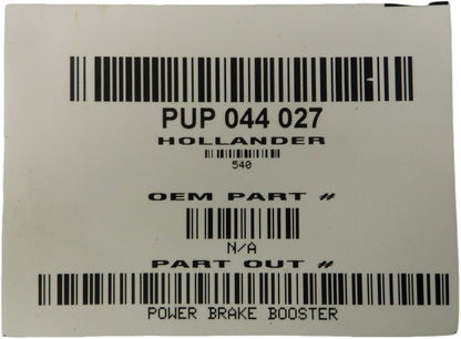 1998-2005 Chevrolet Blazer Power Brake Booster Used OEM