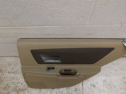 25916615 2004-2009 Cadillac SRX Driver Rear RL Interior Door Panel Used OEM 19153288