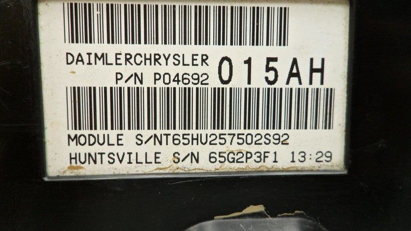 04692024AG 2006 Jeep Grand Cherokee Vehicle Power Control Module Used 04692024AG OEM
