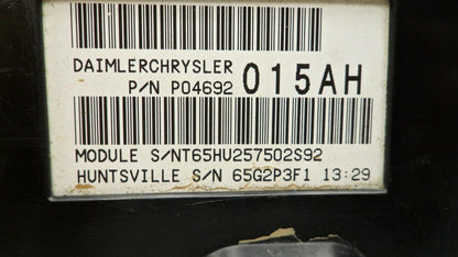 04692024AG 2006 Jeep Grand Cherokee Vehicle Power Control Module Used 04692024AG OEM