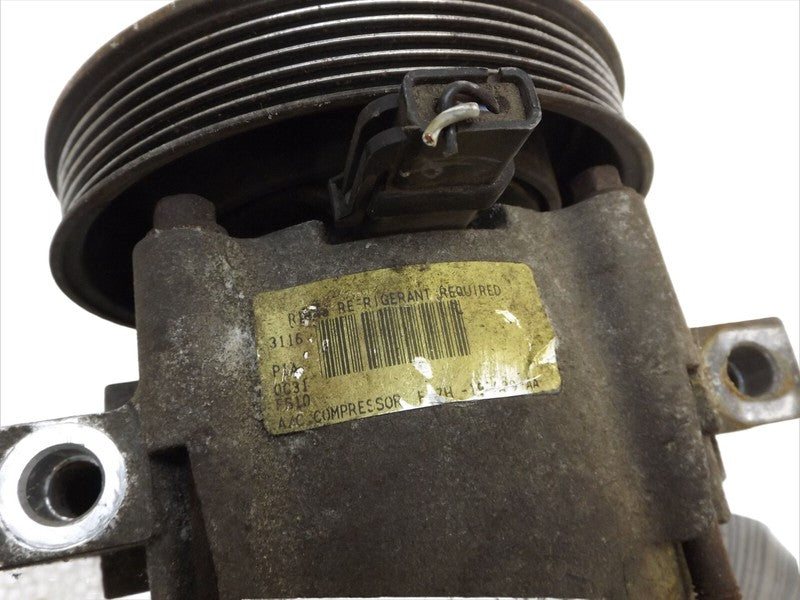 4R3Z19703A 1998-2005 Ford Ranger A/C Compressor 2.5L Used 4R3Z19703A OEM