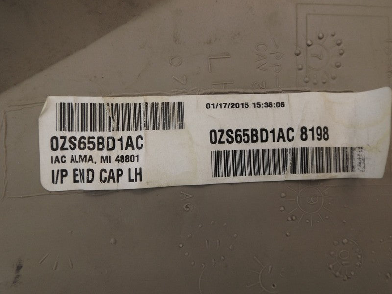 ZS65HL5AC 2011-2020 Dodge Grand Caravan Left Instrument Panel Side Cover Used ZS65HL5AC