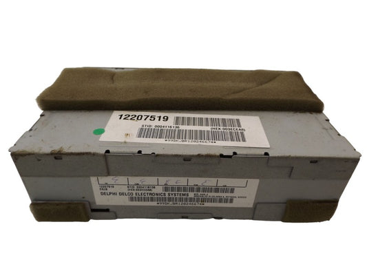 12207519 1999-2006 GMC Yukon GPS Navigation Communication Control Module Used OEM 1220751