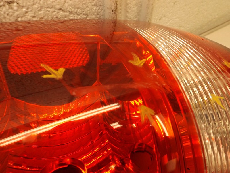 8L8413B505A 2008-2012 Ford Escape Passenger RL Tail Light Assembly Used 8L8Z13404A