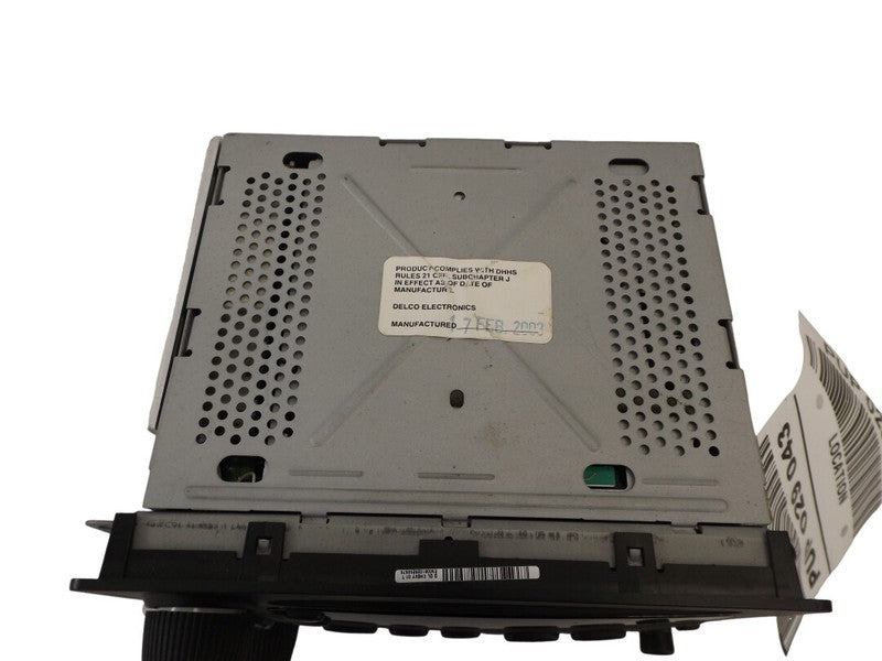 16256831 1998-2005 Oldsmobile Bravada Radio Unit Used OEM 15169581