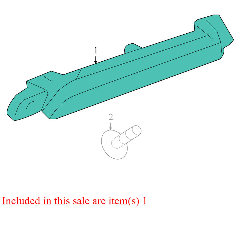 23214842 2010-2017 Chevrolet Equinox Rear Center Third Brake Light Used OEM 20823930