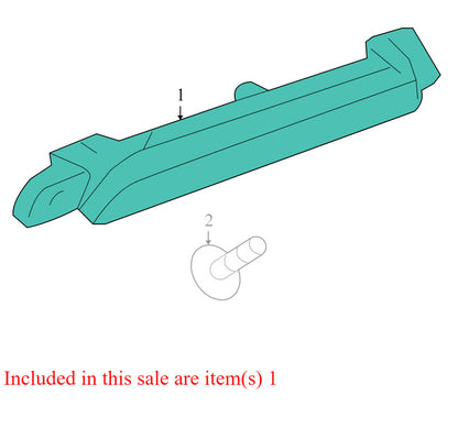 23214842 2010-2017 Chevrolet Equinox Rear Center Third Brake Light Used OEM 20823930