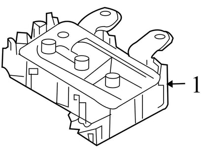 919503K760 2008-2010 Hyundai Sonata Engine Fuse Box 2.4L Used 919503K560 OEM
