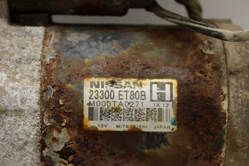 2330MET80BRW 2008-2015 Nissan Rogue 2.5L Starter Motor Used OEM 23300ET80B