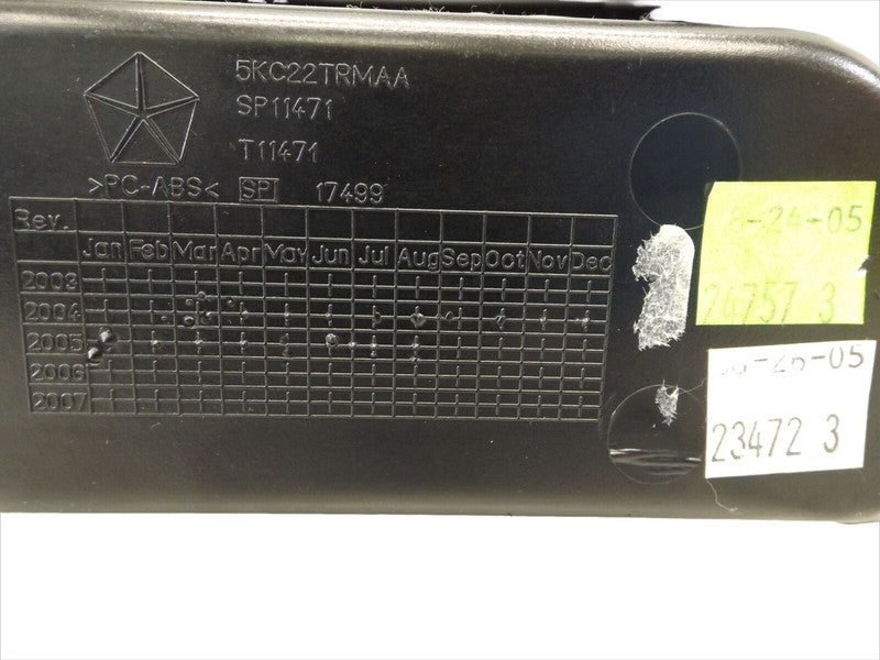 5KC22TRMAA 2002-2007 Jeep Liberty AC Climate Radio Dash Bezel Used 1AX30AAAAB OEM