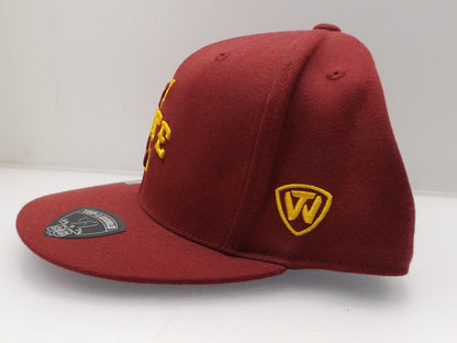 New Era 86 Fitted Iowa State Cyclones Hat Embroidered Red Cap (6 7/8 - 7 1/4)