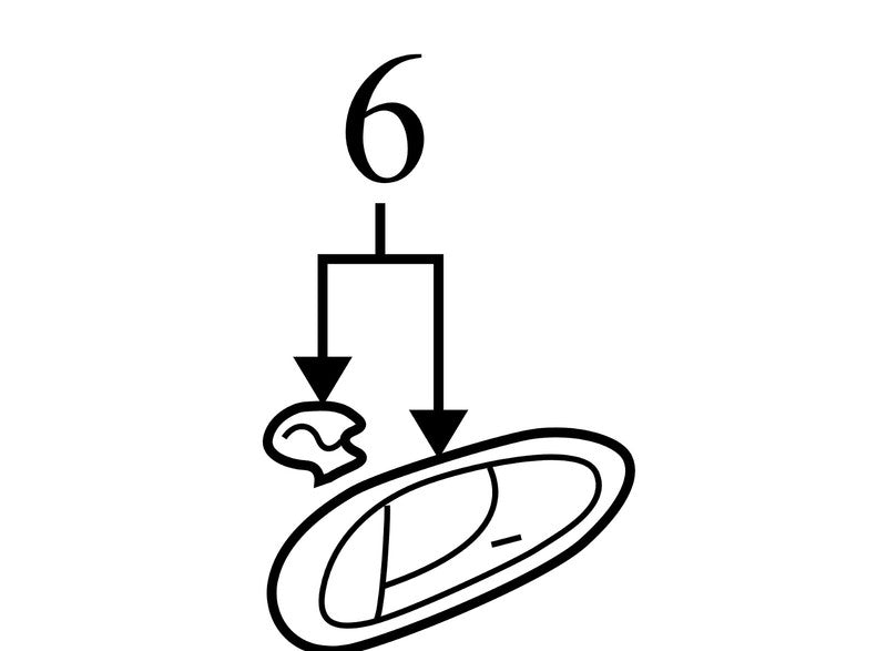 89039658 2002-2005 Buick LeSabre Passenger Rear RR Interior Door Handle Bezel Used OEM 