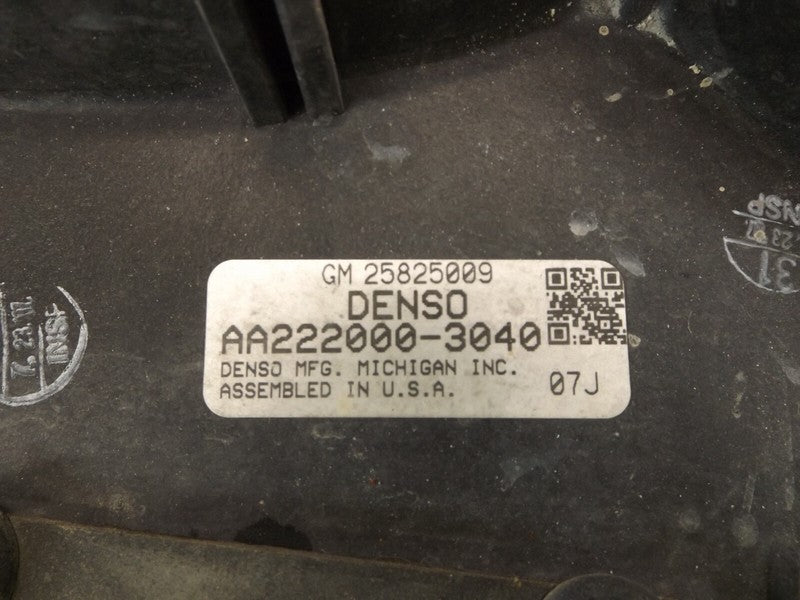 25825009 2004-2009 Cadillac SRX Engine Cooling A/C Condenser Fan Assembly Used 89022527 