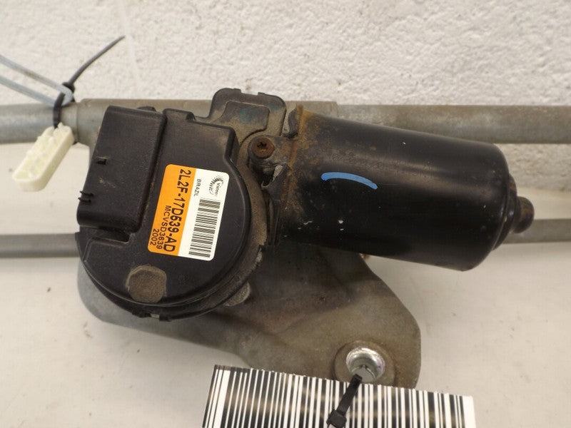 8L1Z17508A 2003-2006 Ford Expedition Windshield Wiper Motor &amp; Transmission Used OEM