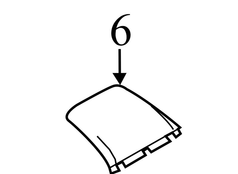 AH6354044A92A 2010-2012 Lincoln MKZ Dash Speaker Cover Used OEM AH6Z5404338AB