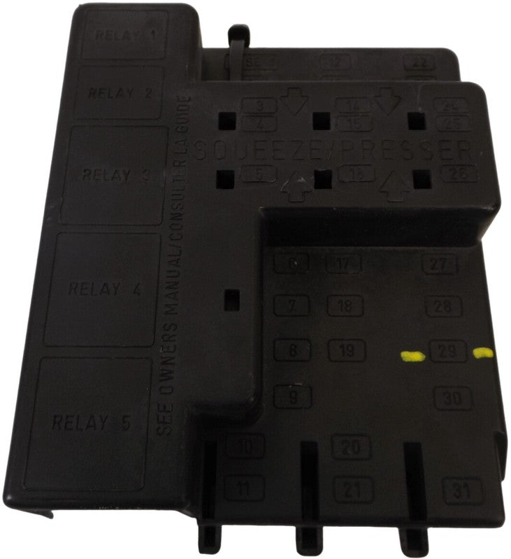 F65B14A075AE 1999-2003 Ford F-150 Interior Fuse Box Cover Used OEM F65B14A075AE