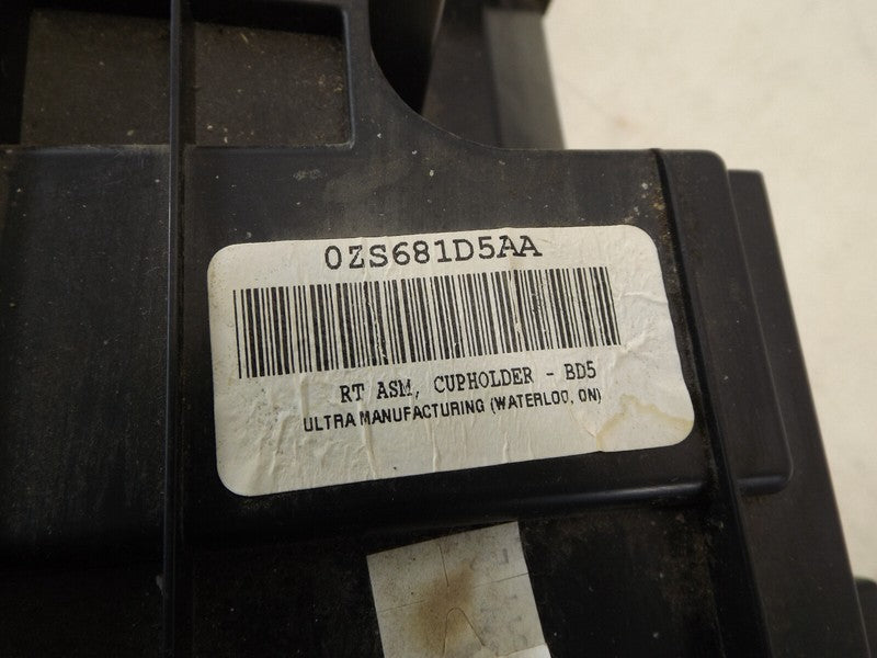 0ZS681D5AA 2008-2010 Chrysler Town &amp; Country Center Console Cup Holder Used ZS681D5AA