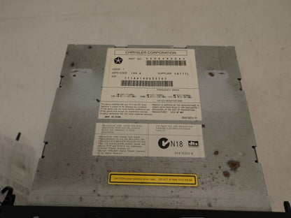 5064924AG 2009-2010 Dodge Journey Radio Unit Used OEM 05064950AQC
