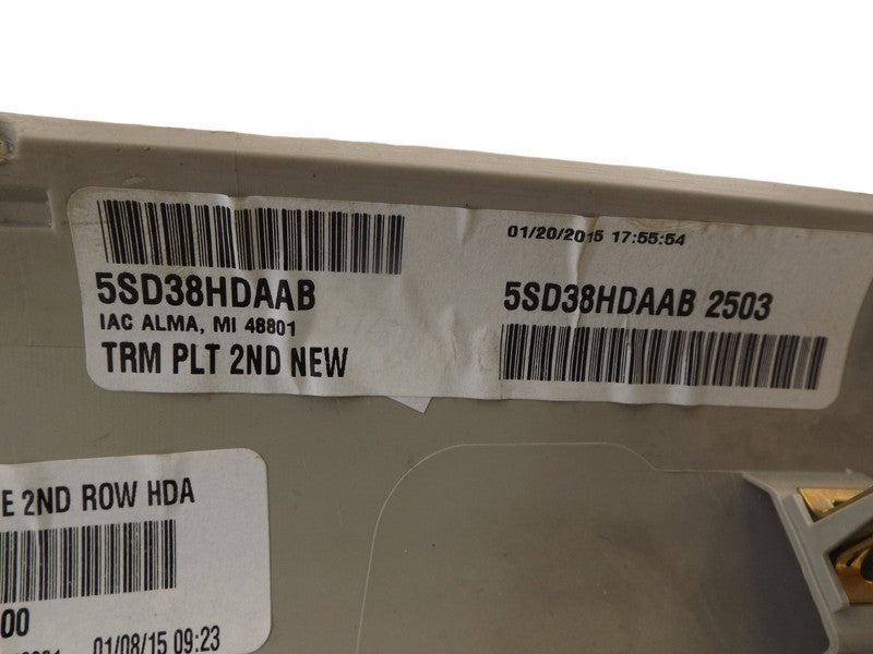 5SD38HDAAB 2015-2018 Dodge Grand Caravan Console Trim Panel Used 5SD38HDAAB OEM