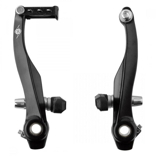 12119 Origin-8 Classic V Brake Caliper Or8 V Alloy 101mm Classic Black Front