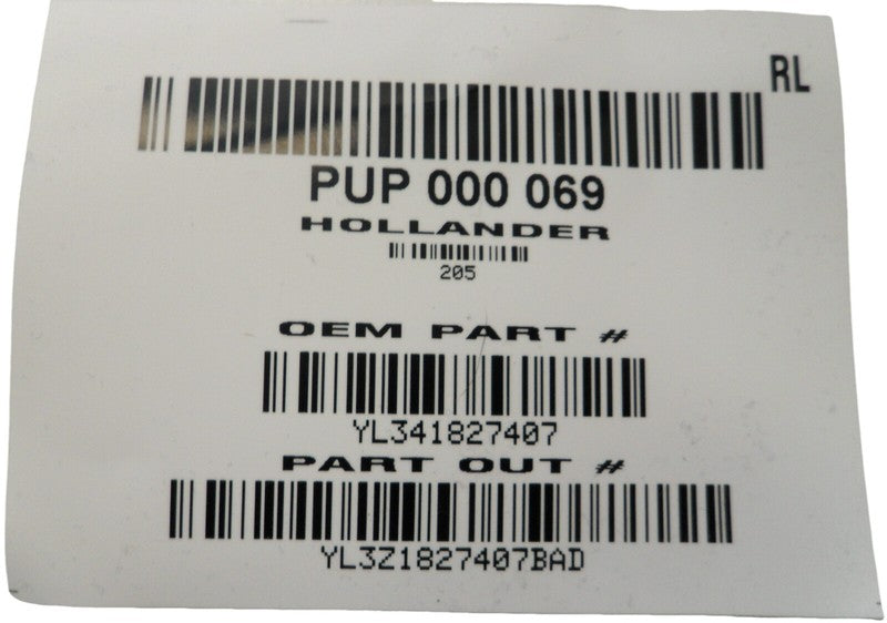 YL3Z1827407BAD 1999-2003 Ford F-150 Driver Rear RL Interior Door Panel Used OEM YL341827407