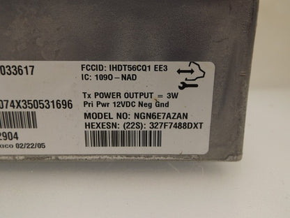 89047017 2002-2006 CHEVROLET TRAILBLAZER ONSTAR COMMUNICATION MODULE 15812977 OEM