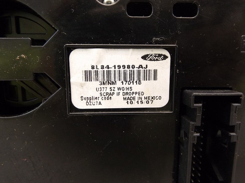8L8419980AJ 2008-2012 Mercury Mariner HVAC Temperature Control Panel Used 8L8Z19980G OEM