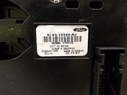 8L8419980AJ 2008-2012 Mercury Mariner HVAC Temperature Control Panel Used 8L8Z19980G OEM