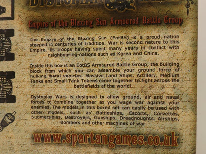 Empire of the Blazing Sun Armoured Battle Group SPARTAN