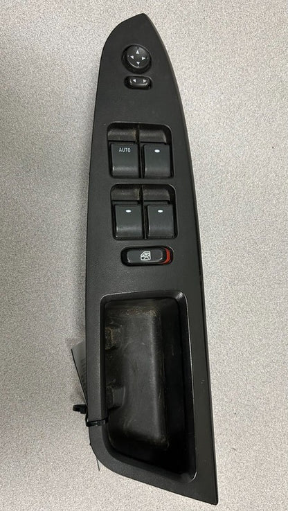 10340140 2006-2008 Chevrolet Impala Driver FL Door Window Switch W/Bezel Used 10340140