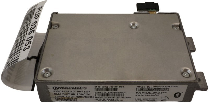 20843294 2010 Chevrolet Equinox Wireless Communication Module 20843294 