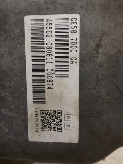 BE587000BA 2010-2012 MKZ 2.5L Automatic Transmission Assembly VIN 3 8th Digit Hybrid