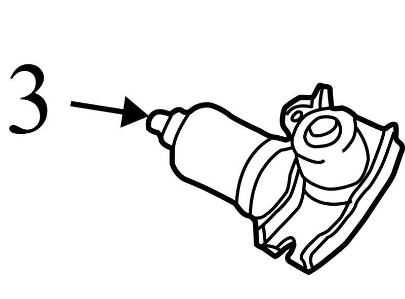 ZZC067340R00 2005-2006 Mazda Tribute Windshield Wiper Motor Used ZZC067340R00 OEM