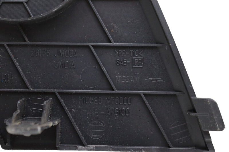 28176JM00A 2008-2015 Nissan Rogue Passenger RH Speaker Grille Cover Used OEM 28176JM00A