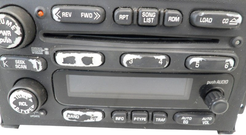 15263106 2004-2008 Pontiac Grand Prix Radio Unit Used OEM 21004246