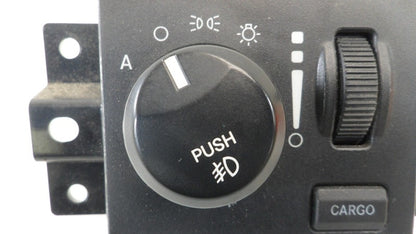 56049636AD  2005-2011 Dodge Dakota Headlight Switch W/ Cargo Switch Used 56049636AD OEM