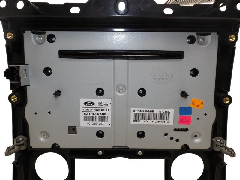 8L8Z18842AB 2008-2012 Ford Escape Radio Bezel W/ Radio Used OEM 9L8T18A802BB