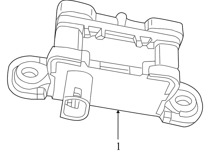 P56029328 2008-2010 Chrysler Town &amp; Country Stability Control Module Used OEM