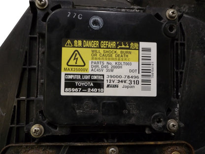 8114547110 2004-2009 Toyota Prius Passenger FR HID Headlight Used OEM 8114547110